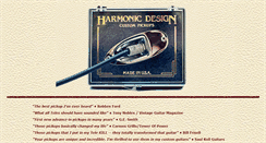 Desktop Screenshot of harmonicdesign.net