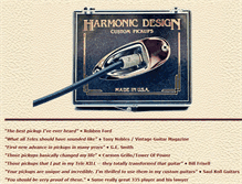 Tablet Screenshot of harmonicdesign.net